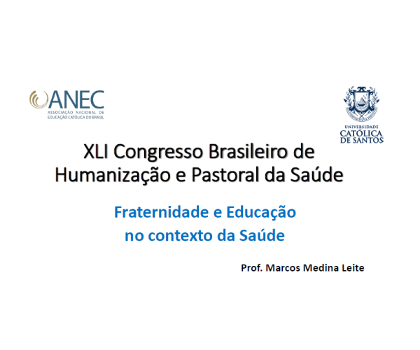 Slide - FRATERNIDADE E SAÚDE (congresso 2022)