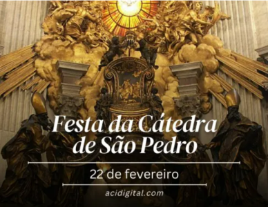 Igreja celebra a festa da Cátedra de São Pedro