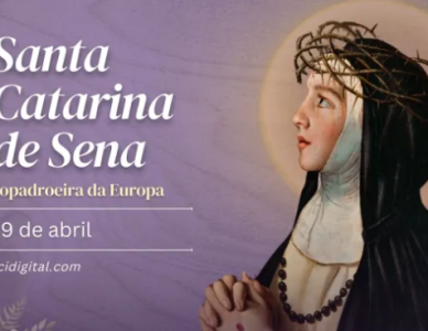 Hoje é celebrada santa Catarina de Sena, de analfabeta a doutora da Igreja