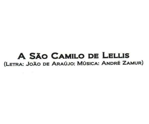 Cifra - Música: A São Camilo de Lellis